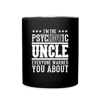 uncle - Full Colour Mug - black - Front