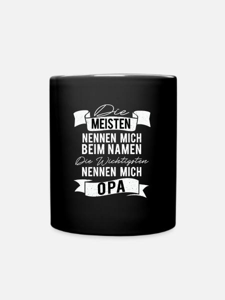 Grandpa Say Grandpa Grandpa Best Grandpa Gifts - Full Colour Mug - black