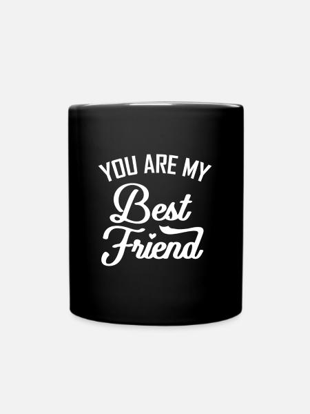 amitié - Mug uni - noir