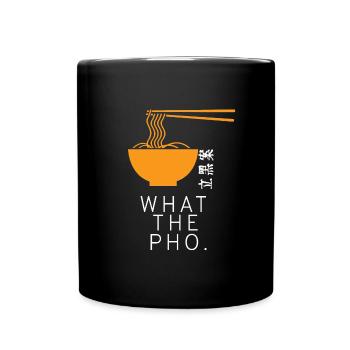 Cadeau de soupe de cuisine asiatique vietnamienne Pho - Mug uni - noir - Devant