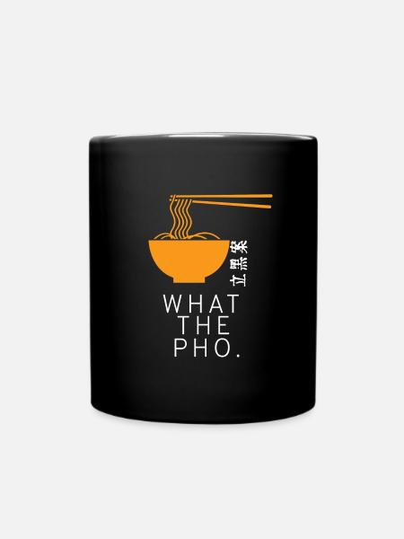 Cadeau de soupe de cuisine asiatique vietnamienne Pho - Mug uni - noir