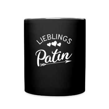 Patin - Tasse einfarbig - Schwarz - Vorne