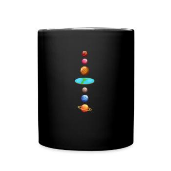 Planets Universe - Full Colour Mug - black - Front