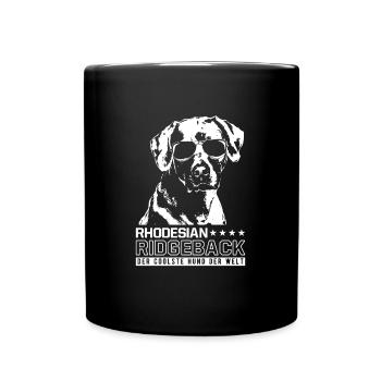 Rhodesian Ridgeback - Full Colour Mug - black - Front