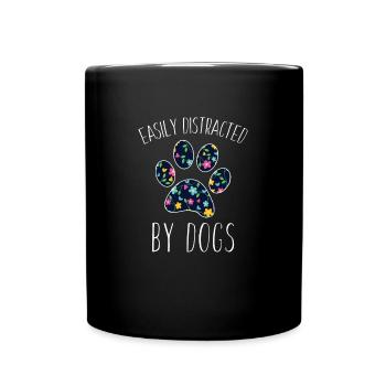 canine - Mug uni - noir - Devant