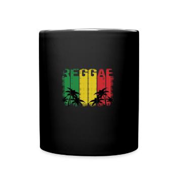 Reggae - Full Colour Mug - black - Front