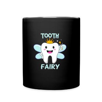 Fée des dents - Mug uni - noir - Devant