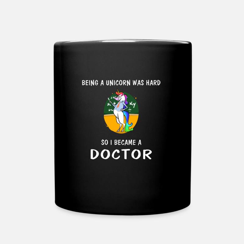 Doctorat - Mug uni - noir