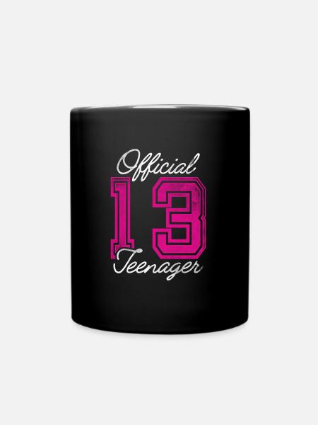 Officiellement adolescent - Official Ado - Fille - Mug uni - noir