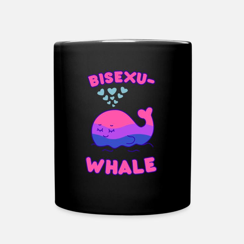 bisexuell - Tasse einfarbig - Schwarz