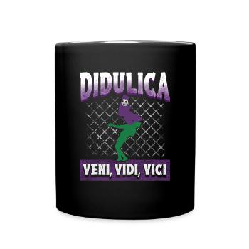 Didulica : Veni, Vidi, Vici – légende du football - Mug uni - noir - Devant