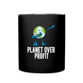 Climate protection - Full Colour Mug - black - Front