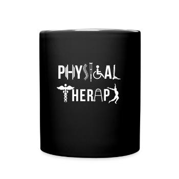 Physiothérapie Physio Physiothérapeute Thérapeute - Mug uni - noir - Devant