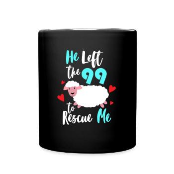 Jesus Christ Christian Religion Christianisme - Mug uni - noir - Devant