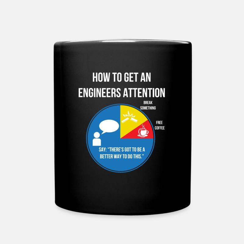 ingénieur - Mug uni - noir