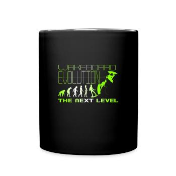 Wakeboard Evolution Next Level Woman - Full Colour Mug - black - Front