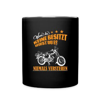 DDR Simme // Wenn du keine besitzt... - Tasse einfarbig - Schwarz - Vorne