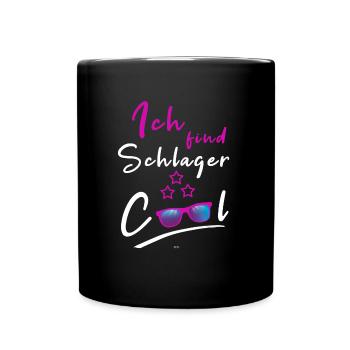 SCHLAGER PARTY HITS 2019 COSTUME OUTFIT GIFT - Full Colour Mug - black - Front