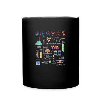 Chemistry lab - Full Colour Mug - black - Front