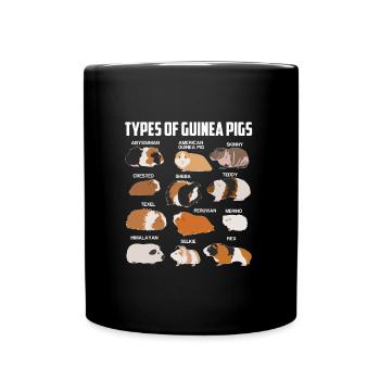 Espèces de cobaye - Mug uni - noir - Devant