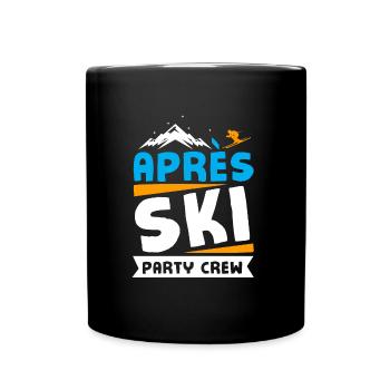 Afterski Party Crew - Mug uni - noir - Devant