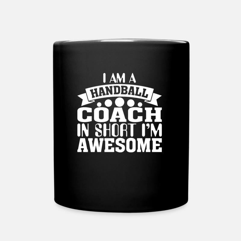 Entraîneur de handball - Mug uni - noir