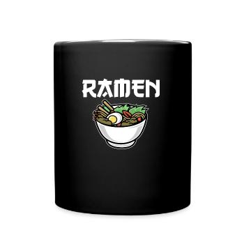 Kawaii ramen - Full Colour Mug - black - Front