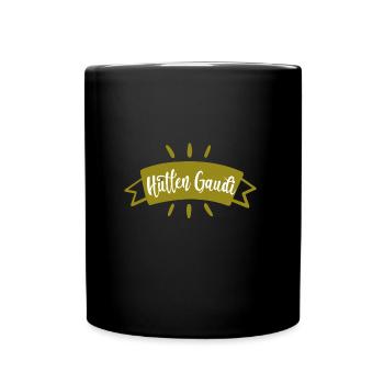 HUTS GAUDI GIFT IDEA - Full Colour Mug - black - Front