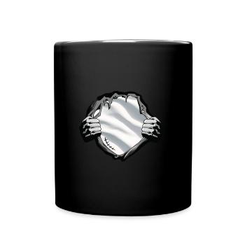 Appendix Removal graphic I Appendectomy Surgery - Full Colour Mug - black - Front