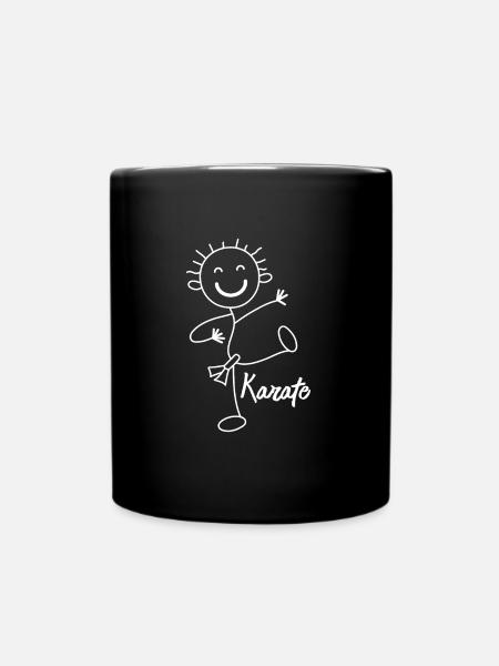 karate - Full Colour Mug - black