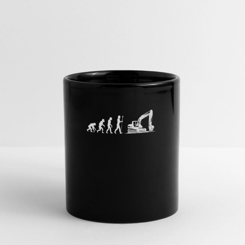 Evolution excavator operator excavator Full Colour Mug