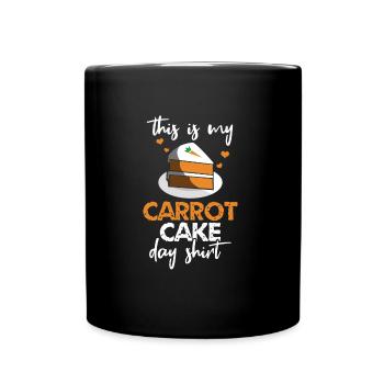 My carrot cake day - Full Colour Mug - black - Front