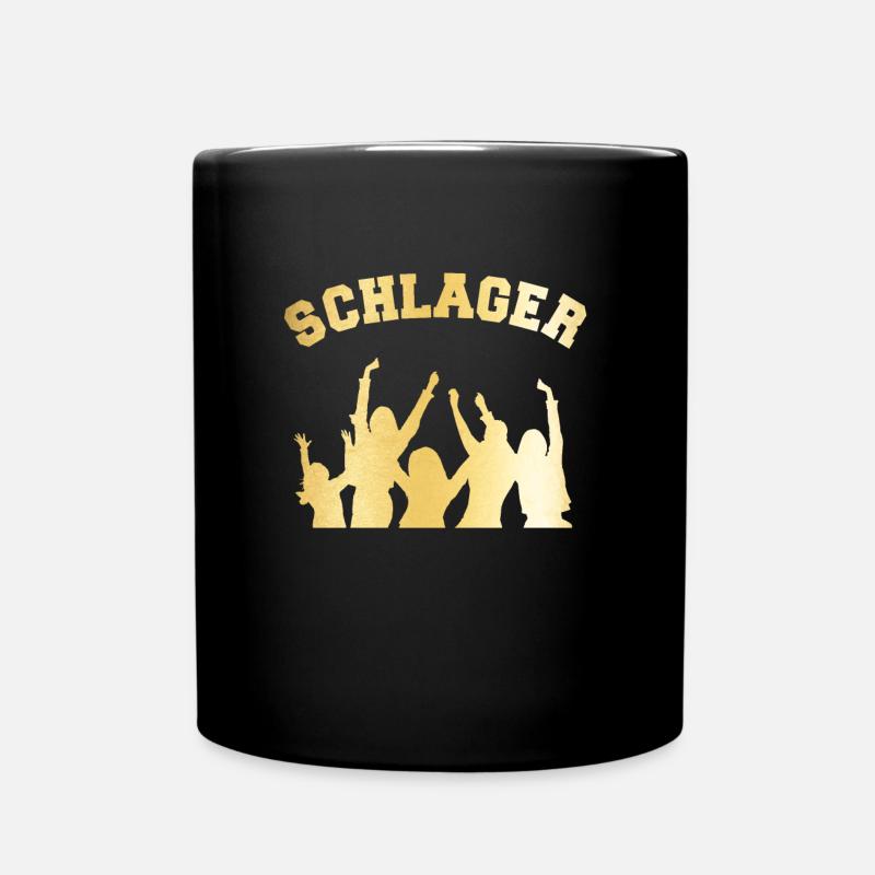 SCHLAGER - Tasse einfarbig - Schwarz