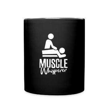 Muscle massage Whisperer - Mug uni - noir - Devant