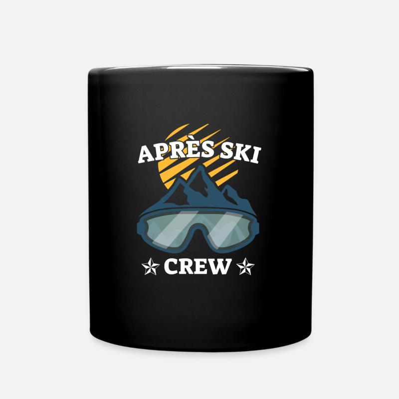 Apres ski crew - Full Colour Mug - black