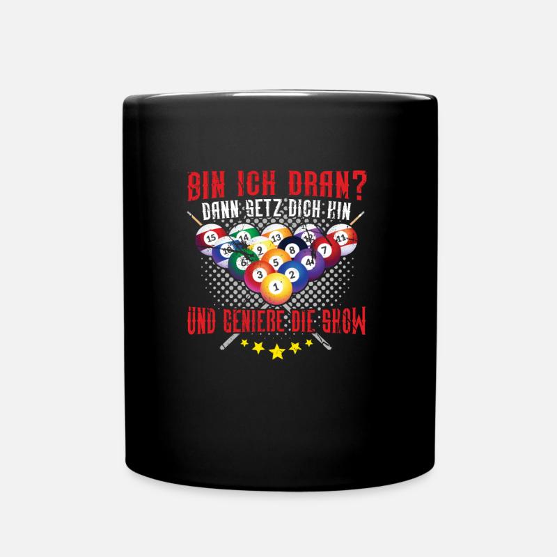 Billard - Mug uni - noir