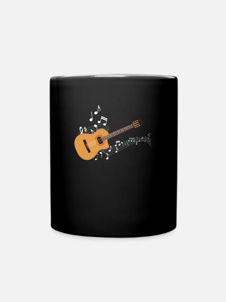 Guitare guitariste musique - Mug uni - noir