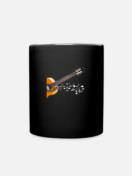 Guitare joueur de guitare musique - Mug uni - noir