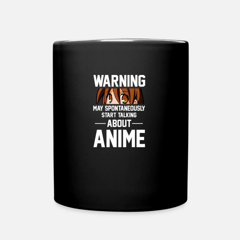 Anime - Tasse einfarbig - Schwarz