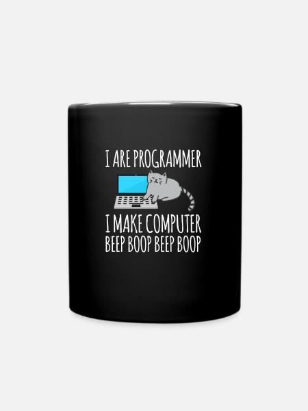 funny funny humor fun laugh funny funny humor - Full Colour Mug - black