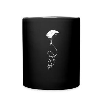 Paragliding spiral - Full Colour Mug - black - Front