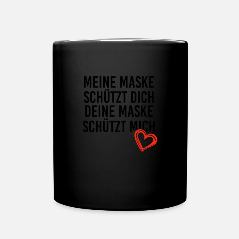 Lustig - Tasse einfarbig - Schwarz