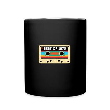 Best of 1970 Vintage 50 anniversaire - Mug uni - noir - Devant