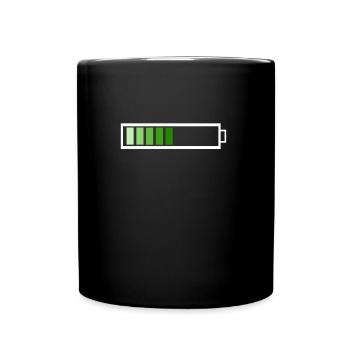Loading bar - Full Colour Mug - black - Front