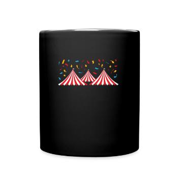 cirque - Mug uni - noir - Devant