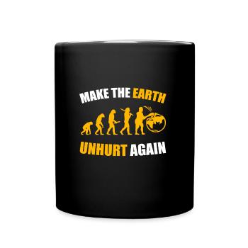 Earth Day - Climate Change - Full Colour Mug - black - Front