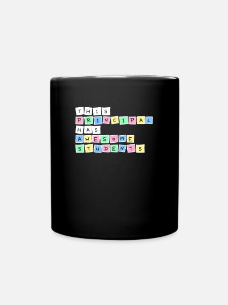 Schulleiter - Tasse einfarbig - Schwarz