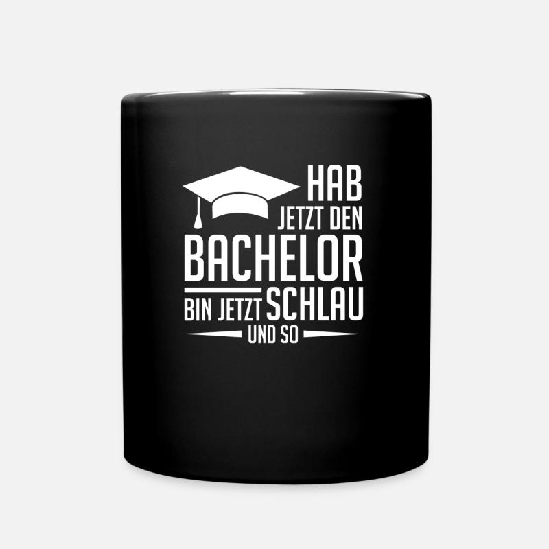 Bachelor 2020 - Tasse einfarbig - Schwarz