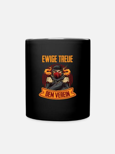 Feuerwerk ist kein Verbrechen Pyro Ultras - Tasse einfarbig - Schwarz