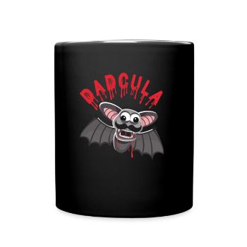 Funny Dadcula Halloween for Dad - Full Colour Mug - black - Front